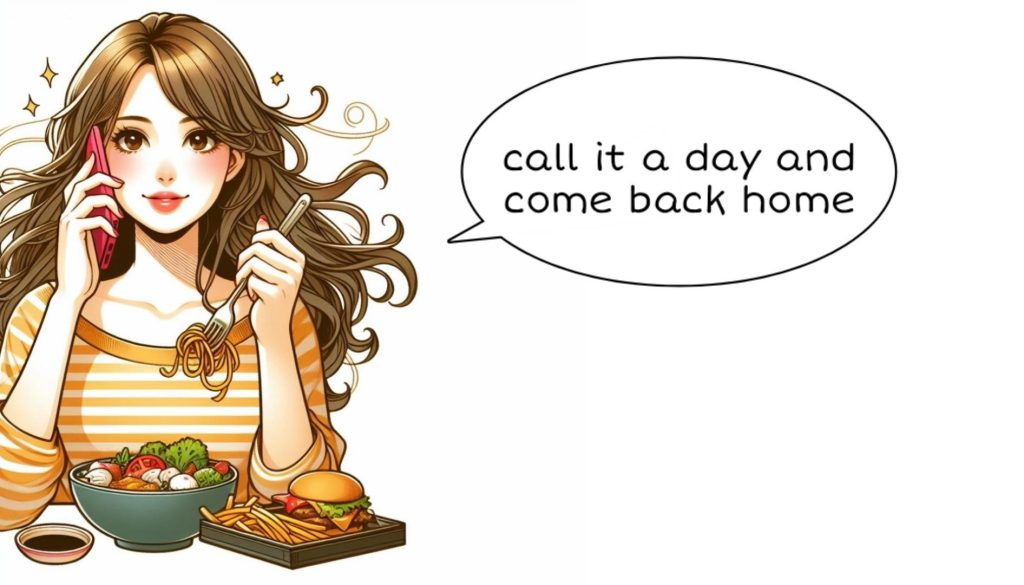 Calling It اصطلاح call it a day در انگلیسی: معنی + مثال | آموزشگاه زبان گاما