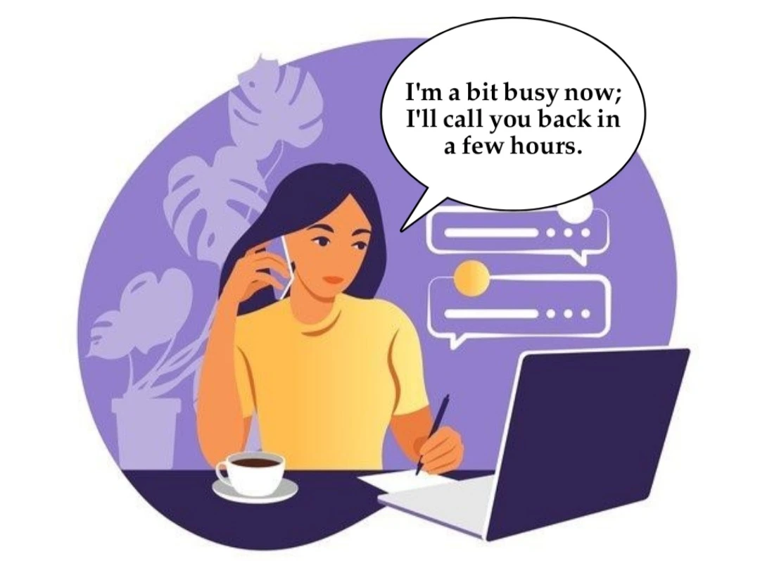 معنی I'll call you back چیست؟ 1 معنی I'll call you back