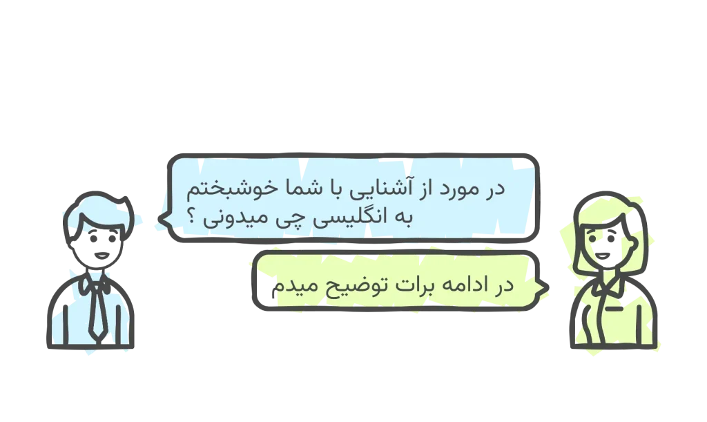از آشنایی با شما خوشبختم به انگلیسی