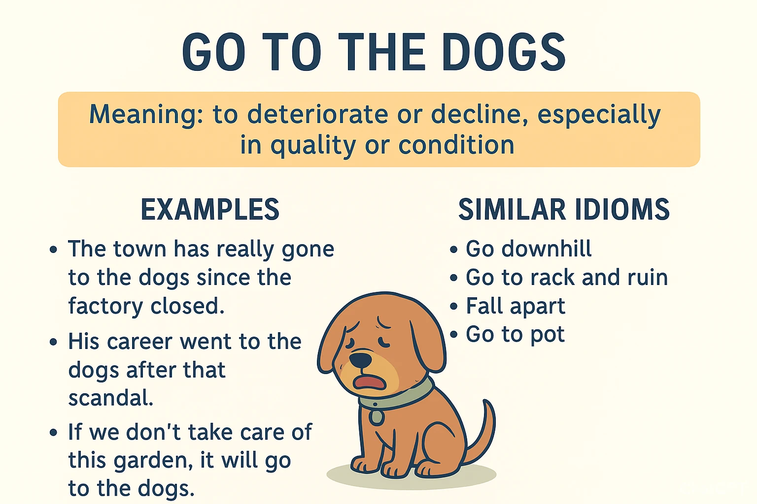 Go to the dogs