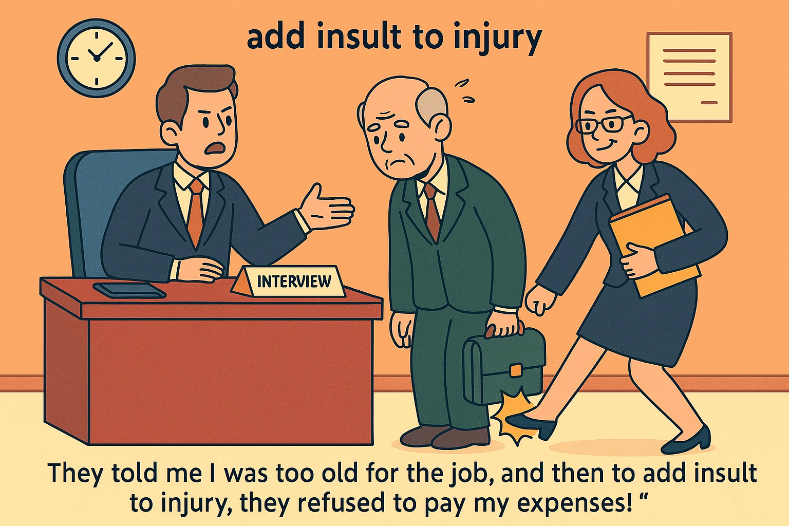 اصطلاح add insult to injury یعنی چه؟ بررسی مفهوم و تاریخچه + معرفی اصطلاحات مشابه 2 add insult to injury