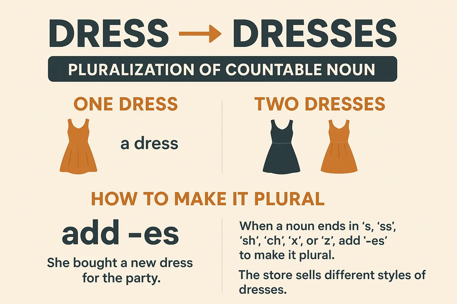 جمع dress