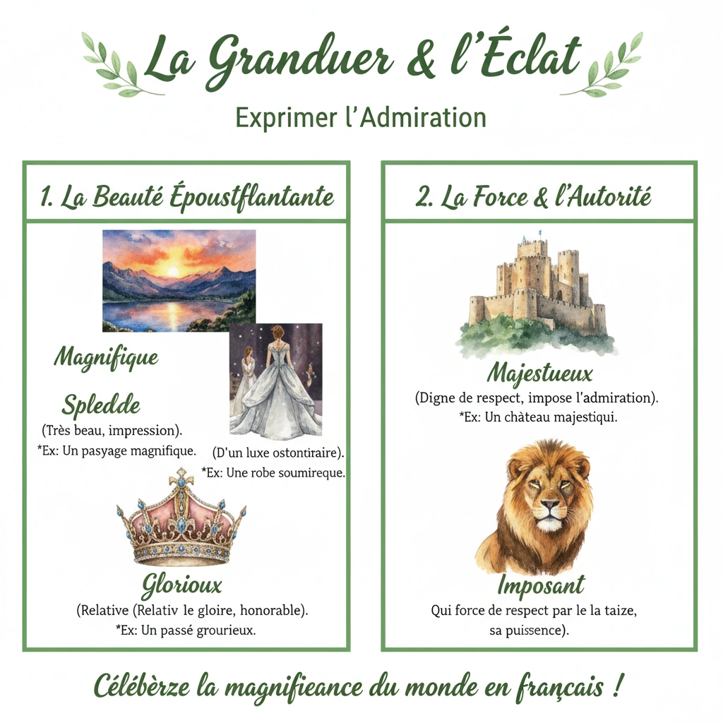 باشکوه به فرانسوی: راهنمای جامع Magnifique، Glorieux و سایر معادلها 1 باشکوه به فرانسوی