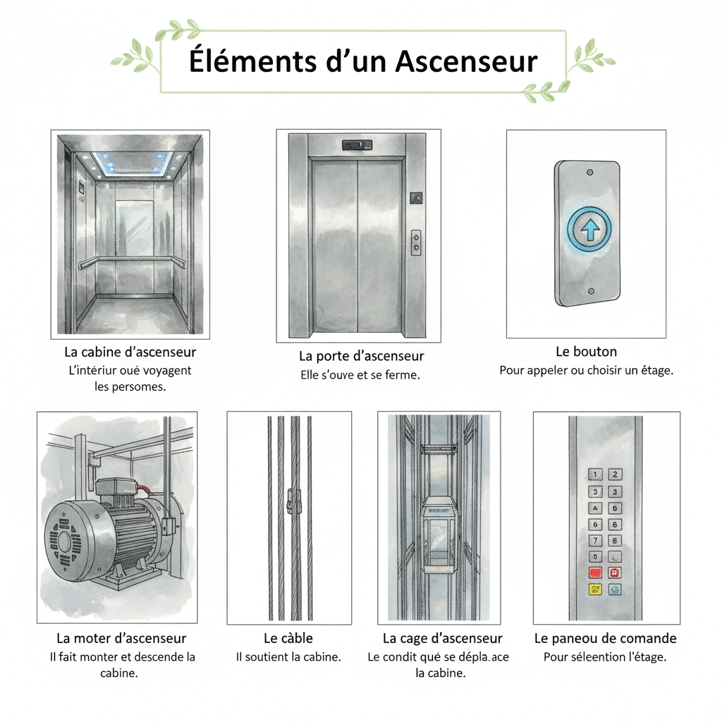 آسانسور به فرانسوی: Ascenseur، ریشه و کاربردها 2 آسانسور به فرانسوی