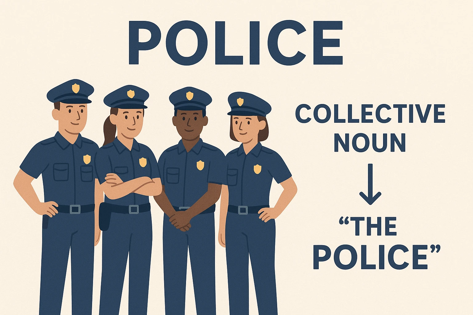 جمع police چه میشود؟ راهنمای کامل 1 جمع police