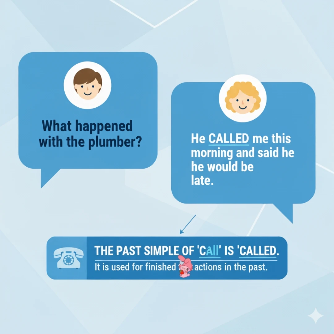 گذشته call چه میشود؟ 2 گذشته call