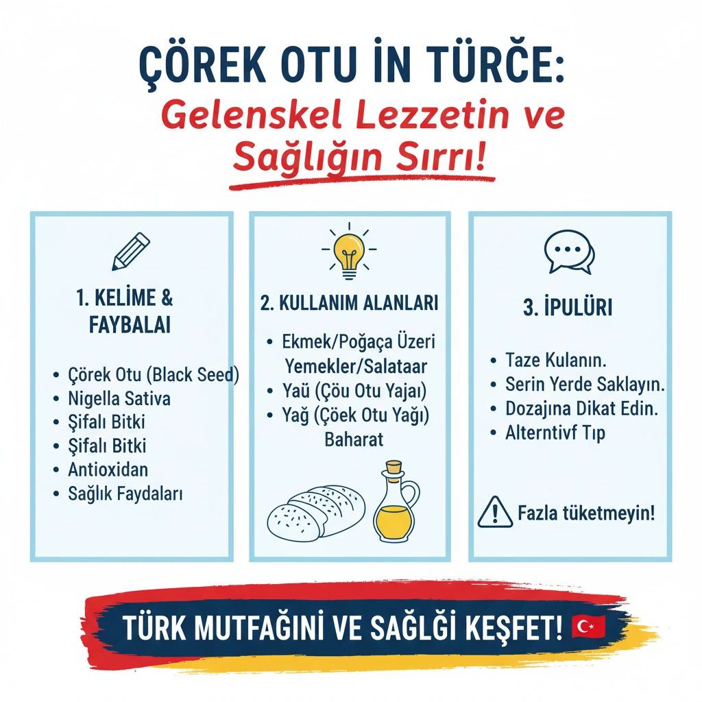 سیاه دانه به ترکی استانبولی 