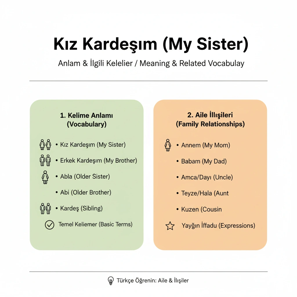 خواهرم به ترکی استانبولی: واژهها و عبارات کاربردی 1 خواهرم به ترکی استانبولی