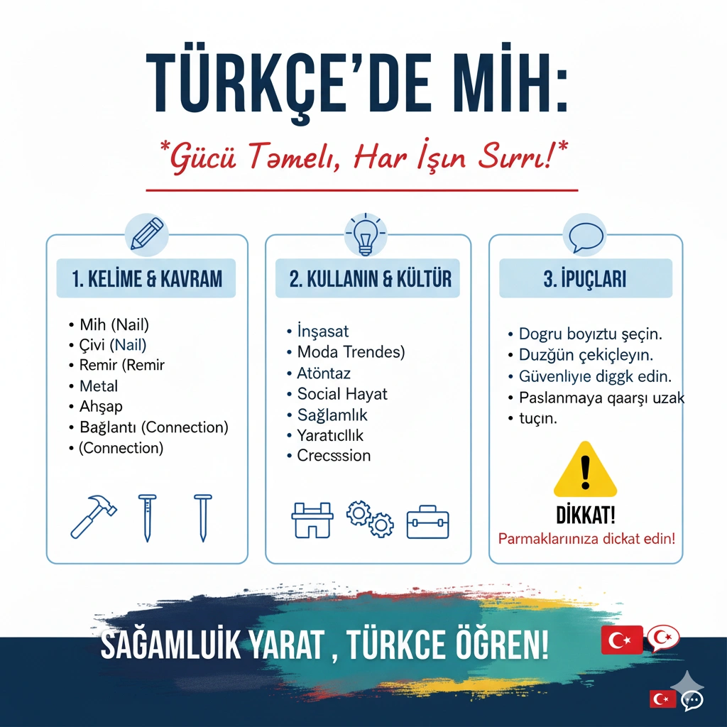 میخ به ترکی استانبولی
