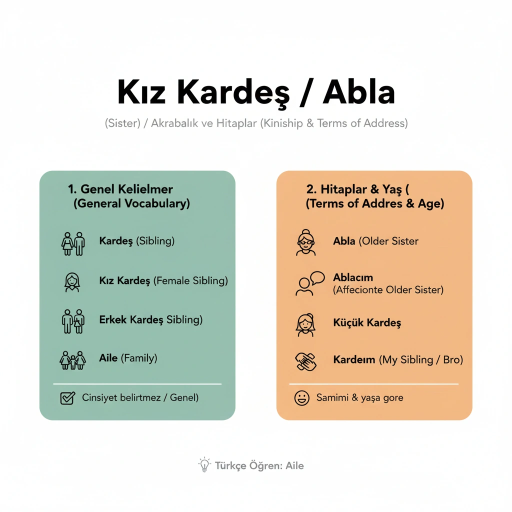 خواهر به ترکی استانبولی